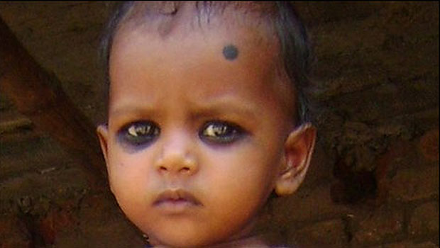 A bebê Anushka (Foto: BBC)
