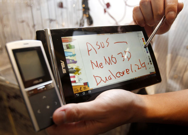 Tablet 3D Asus (Foto: Pichi Chuang/Reuters)