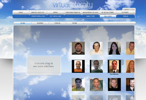 Site Intellitar cria um avatar do usuário e permite que amigos possam conversar com ele (Foto: Reprodução/BBC)
