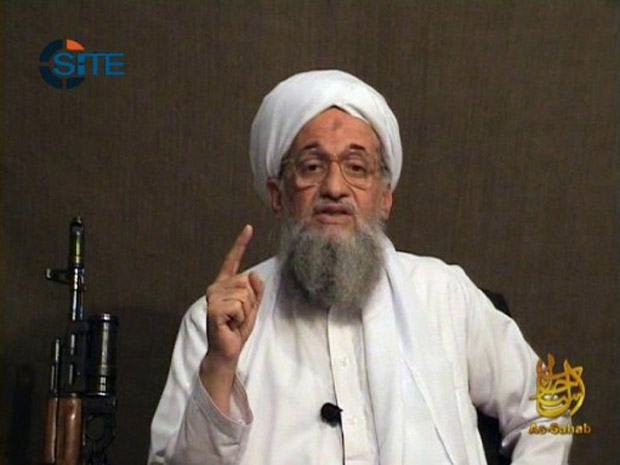 Ayman al-Zawahri em vídeo divulgado nesta quarta-feira (8) (Foto: AFP)