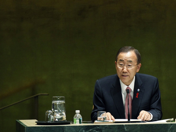 Ban Ki-moon, secretário-geral da ONU (Foto: Reuters / via BBC)
