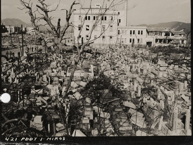 Imagem de Hiroshima após a bomba (Foto: International Center of Photography)