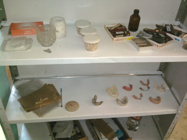 Materiais usados no laboratorio