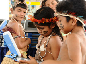 Maioria das escolas estaduais de Roraima é indígena (Foto: France Telles/ Divulgação)