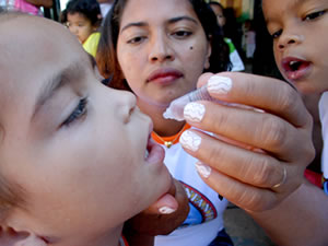 Polio (Foto: Pedro Alves/SES-MT)
