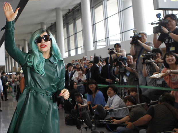 Lady Gaga no Japão (Foto: Toru Hanai/Reuters)