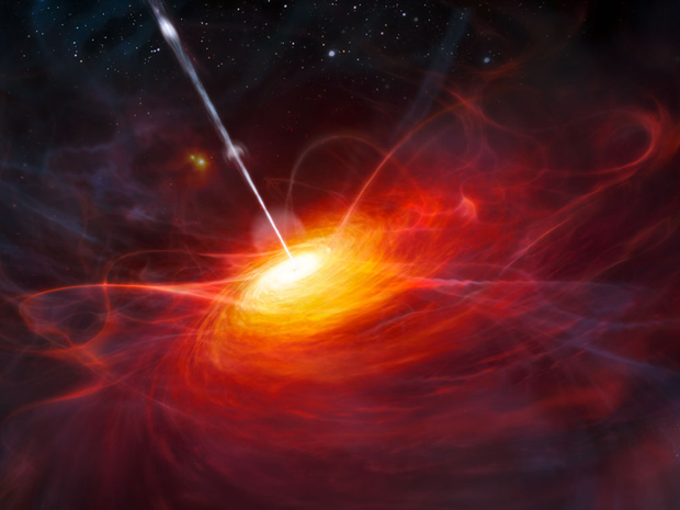 Quasar ESO 1 (Foto: ESO)