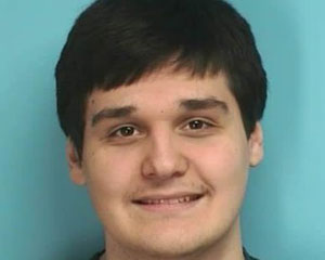 Kyle Richards, de 21 anos, exige acesso a pornografia no presídio (Foto: Arquivo/Departamento de Polícia de Macomb)
