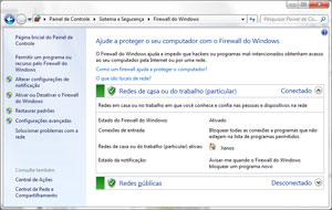 Firewall do Windows é suficiente para a maioria dos usuários (Foto: Reprodução)