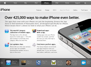 Loja de aplicativos da Apple oferece mais de 425 mil programas (Foto: Reprodução)