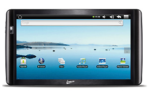 Tablet LeaderPad Cool, da Leadership, tem tela wide (Foto: Divulgação)
