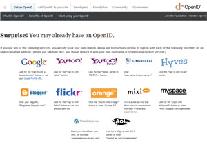 Mesmo com o apoio de grandes provedores de internet, a reutilização de logins do OpenID ainda não faz parte da rotina da maioria dos internautas (Foto: Reprodução)
