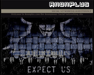 Anonymous criou rede social em resposta ao Google+, que barrou entrada do grupo na rede (Foto: Reprodução)