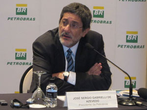 Gabrielli falou sobre plano estratégico da Petrobras nesta quarta-feira (27) (Foto: Gabriela Gasparin/G1)