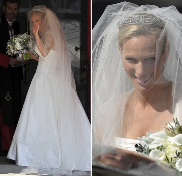 A noiva, Zara Phillips (Foto: AFP)