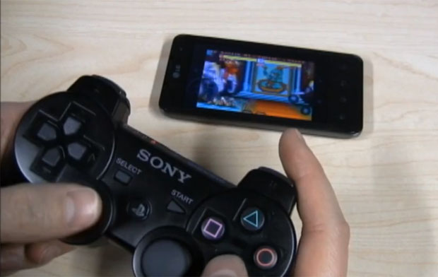 Aplicativo permite usar joystick do PS3 no celular Android (Foto: Reprodução)