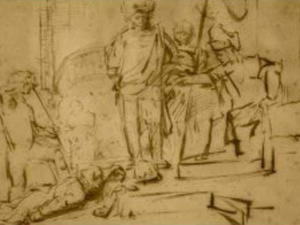 Quadro de Rembrandt (Foto: BBC)