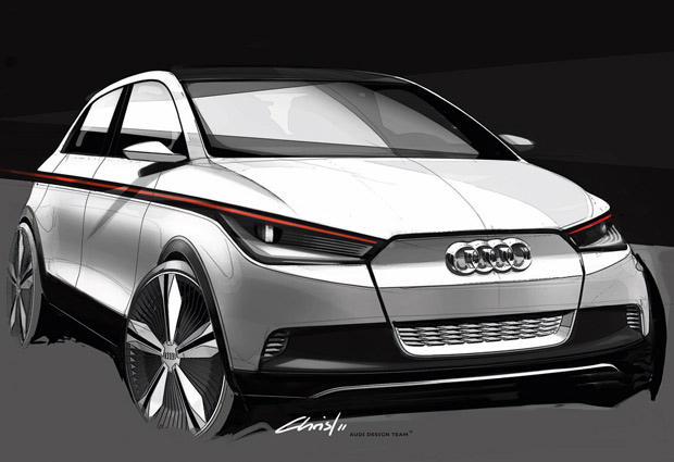 Audi A2 mostra diversos estudos da marca alemã (Foto: Divulgação)