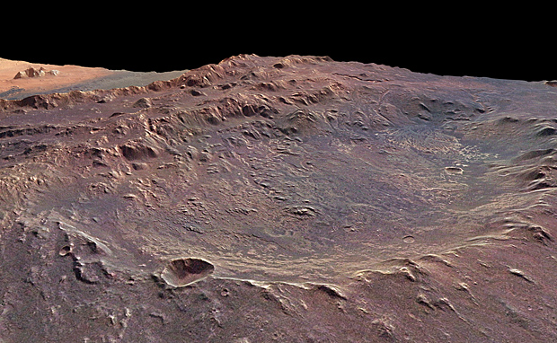 Cratera2 (Foto: ESA/DLR/FU Berlin (G. Neukum))