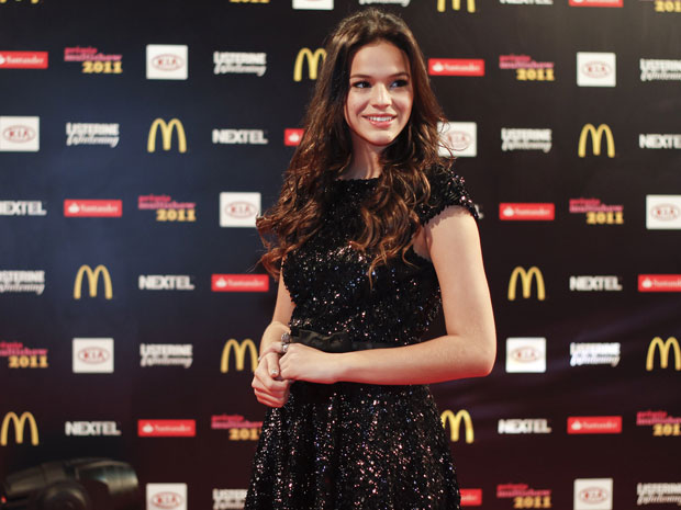 A atriz Bruna Marquezine no 18º Prêmio Multishow (Foto: Ide Gomes/G1)