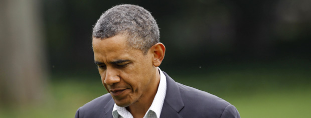 O presidente dos EUA, Barack Obama, na Casa Branca nesta segunda-feira (5) (Foto: AP)