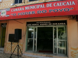 Sede da Câmara de Caucaia (Foto: Rodrigo Carvalho)