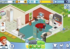 'The Sims Social' é versão de 'The Sims' para o Facebook (Foto: Divulgação)