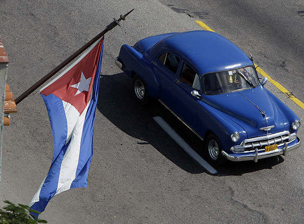 carros em cuba (Foto: Javier Galeano / AP)