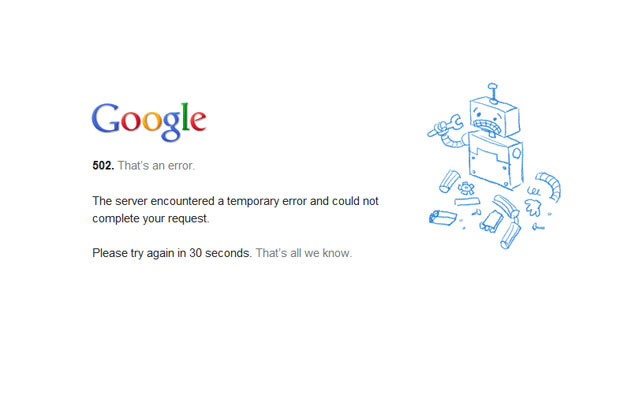 Google mostra um aviso de erro quando usuário tenta ver vídeo no YouTube (Foto: Reprodução)