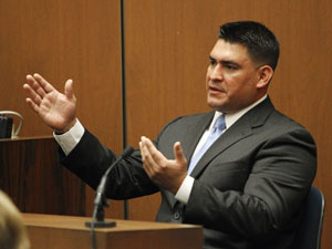 O segurança particular Alberto Alvarez foi uma das testemunhas que prestaram depoimento (Foto: AP)
