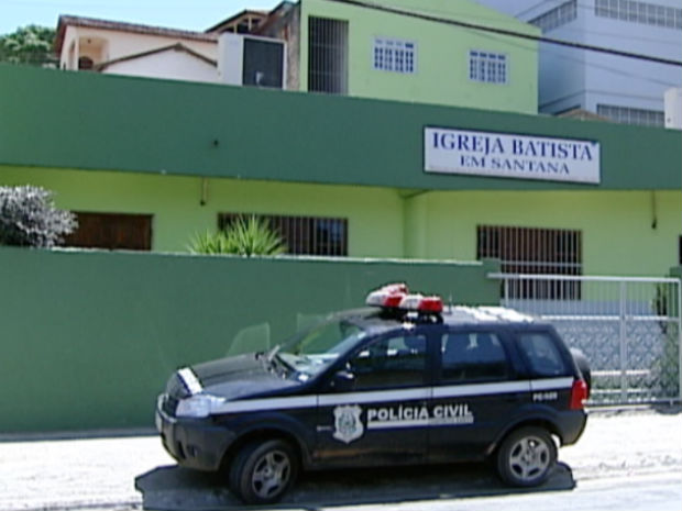 Igreja é assaltada pela 5ª vez em Cariacica (Foto: Reprodução/ TV Gazeta)