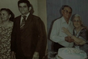 Casal está junto desde 1962 e sempre comemoram aniversário de casamento (Foto: TV Verdes Mares/ Reprodução)