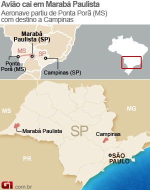 Mapa Marabá Paulista  (Foto: Editoria de Arte )