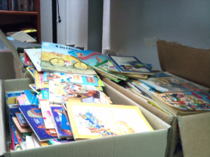 Livros irão para centro de reintegração social, no Bairro Alto. (Foto: Divulgação)