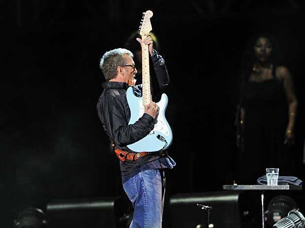 Eric Clapton se apresentou em Porto Alegre (Foto: Mauro Vieira / Agência RBS)