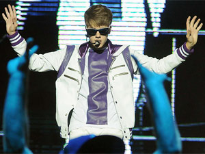 Show de Justin Bieber (Foto: Alexandre Durão/G1)