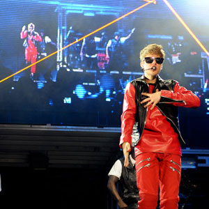 Começa primeiro show de 
Justin Bieber em São Paulo (Flavio Moraes/G1)