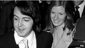 Paul McCartney e Linda, em foto de 1969  (Foto: PA)