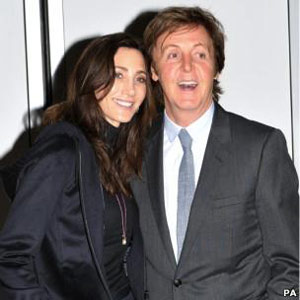 Paul McCartney e Nancy Shevell  (Foto: PA)
