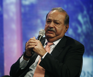 O bilionário mexicano Carlos Slim (Foto: Allison Joyce/Reuters)