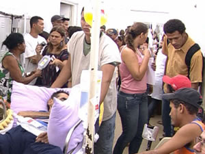 Pronto-Socorro em Mato Grosso (Foto: Reprodução/TVCA)