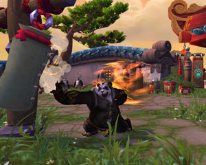 'Mists of Pandaria' traz a nova raça Pandaren para 'World of Warcraft' (Foto: Divulgação)