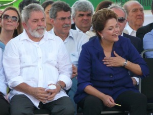 Dilma em Manaus (Foto: Carlos Eduardo Matos/G1 AM)