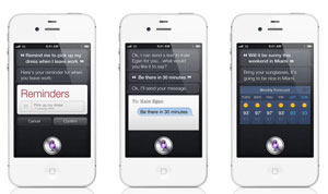 Siri, assistente do iPhone 4S, pode ser controle remoto do televisor da Apple (Foto: Divulgação)