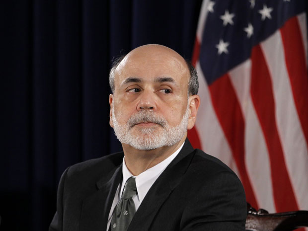 Presidente do Fed, Ben Bernanke, diz que recuperação será lenta (Foto: Reuters)