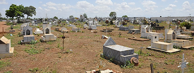 Cemitério VG (Foto: Dhiego Maia/G1)