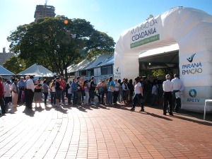 Paraná em Ação começou na sexta-feira (4) e vai até domingo (6) (Foto: Divulgação/ governo estadual)