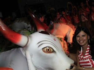 Garantido celebra "Alvorada Vermelha" (Foto: Divulgação)