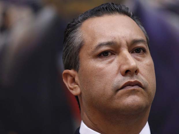 O ministro do Interior mexicano, Franciso Blake, em 4 de outubro (Foto: Reuters)