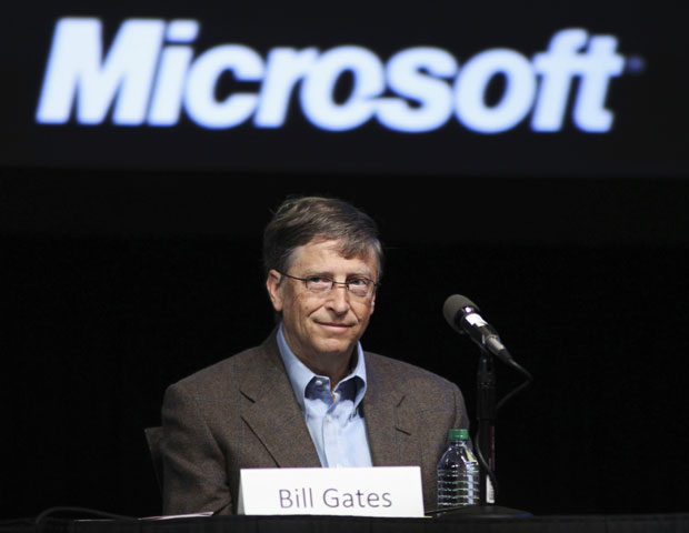 Bill Gates participou de encontro anual da Microsoft em Bellevue, no estado de Washington (Foto: Anthony Bolante/Reuters)